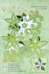 Лезвия от LeaCreaDesign - LeCrea Multi cut &  embossing die* flower 004 Ponsettia